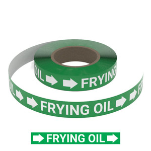 Frying Oil - Pipe Marking Roll